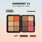 ⁦ميك اب فور ايفر - باليت الوجه اتش دي سكين Harmony 2⁩ - الصورة ⁦2⁩