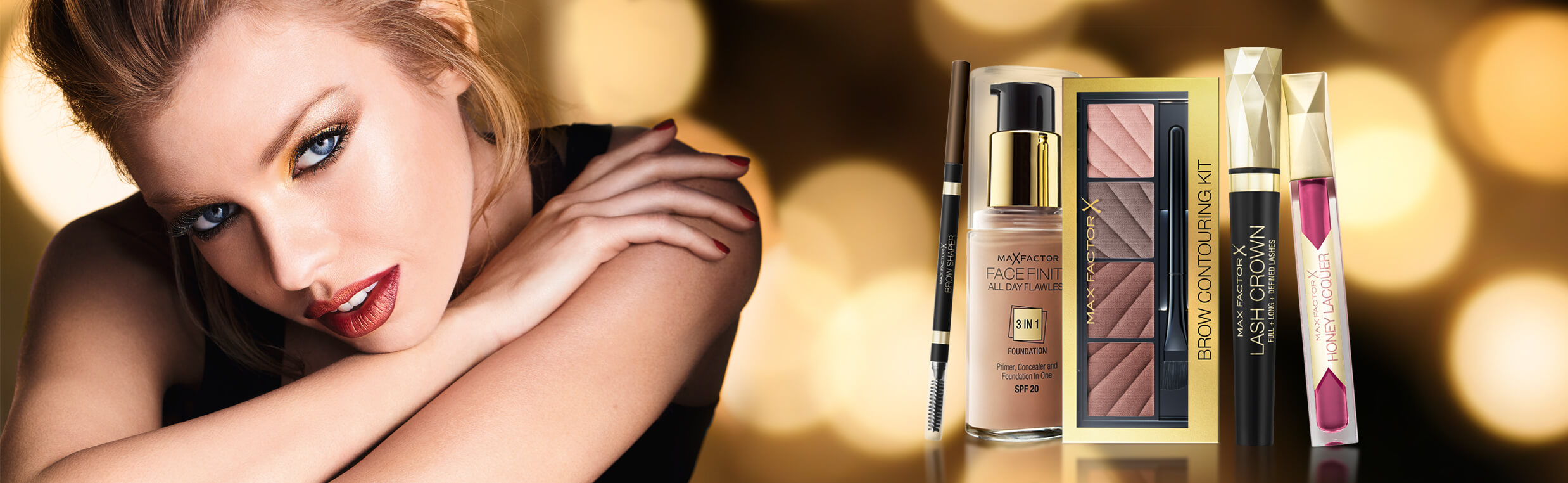 Maxfactor ماكس فاكتور Banner