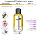 تفاصيل اكثر عن عطر مانسيرا روز فانيلا 120 ملي رائحة العطر بعد دقيقة وبعد ساعة وبعد ما يبرد