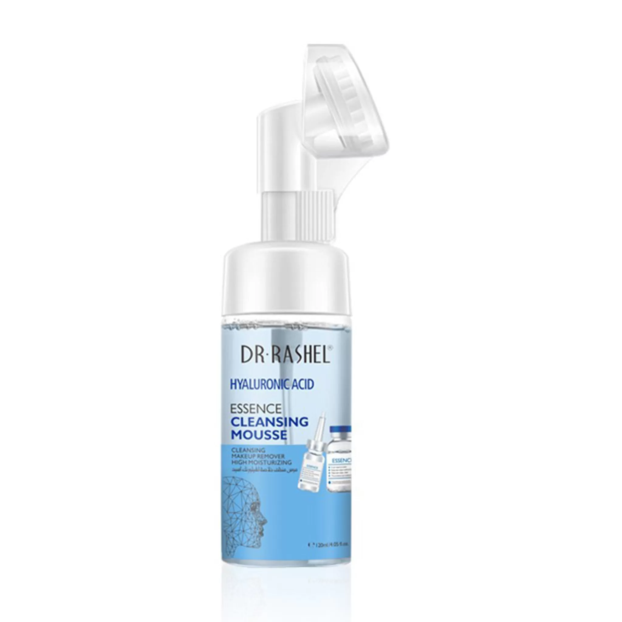 dr-rashel-hyaluronic-acid-cleansing-mousse-120ml-16742930463878603 د. راشيل - رغوة لتنظيف البشرة بخلاصة حمض الهيالورونيك 125مل - الصورة 1