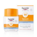 يوسيرين - سائل واقي الشمس مطفي بعامل حماية 50 SPF - للبشرة الحساسة والدهنية - 50مل