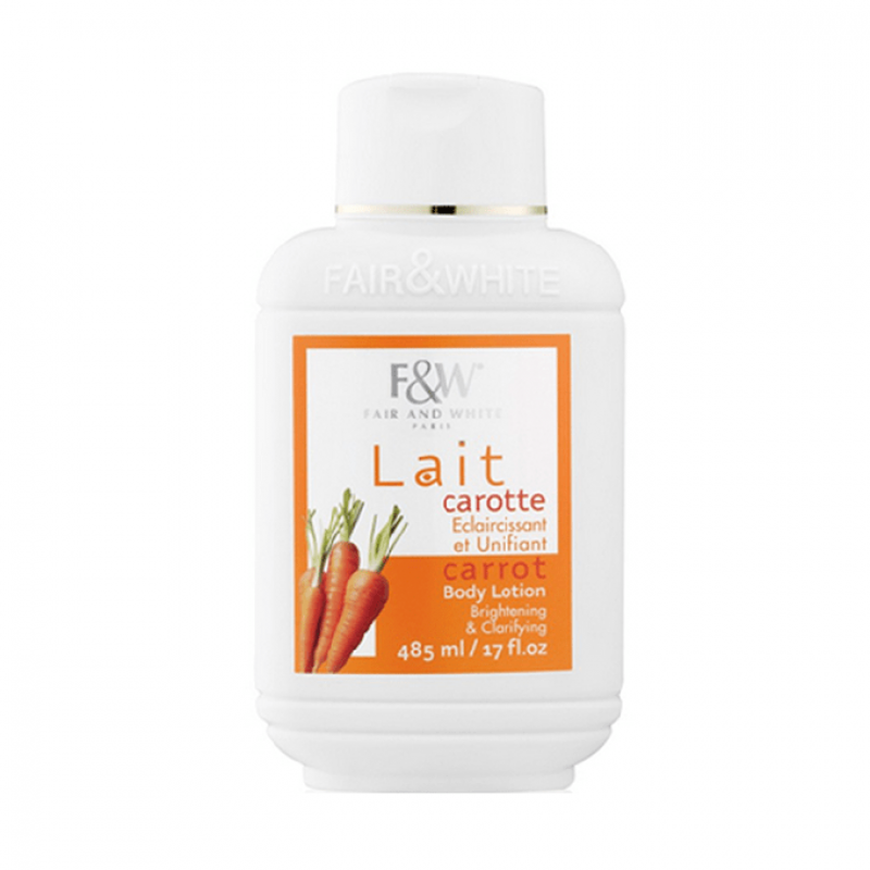 12022024154107674daae3ee65f.png فير اند وايت - لوشن مرطب لتفتيح وتنقية البشرة بخلاصة الجزر 485 مل - الصورة 1